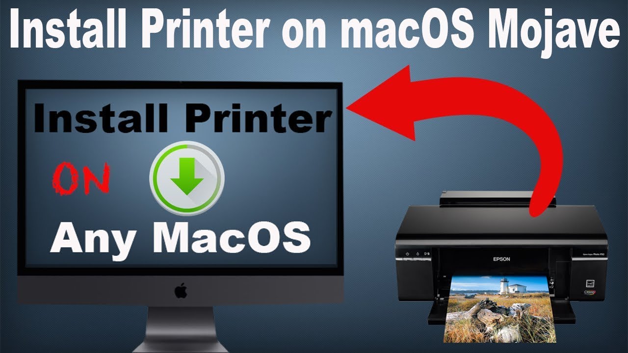 hp printer drivers for mac mojave